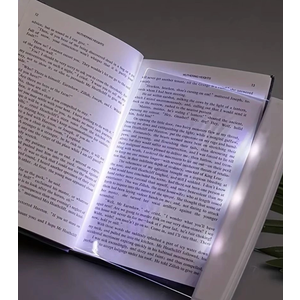 Reading Light, Flat Panel Eye Protection LED Book Lamp, Portable Multipurpose Transparent High Brightness Bedside