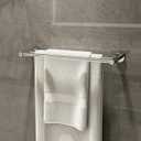 Symmons 353DTB-24 Dia 24 in. Double Wall-Mounted Towel Bar in Polished Chrome