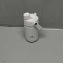 Kids Insulated Water Bottle with Straw - 12oz Stainless Steel Water Bottle with Dual Spouts, Leak-Proof, BPA-Free, Double Wall Vacuum Keeps Cold for 24 Hours for Sports, Travel, School (Polar White)