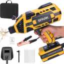 Electric Welding Machine, 110V Portable Welder with IGBT Inverter 6 Variable Current Adjustment, Handheld ARC Welder Gun with 10pcs Rods, Fits for 1/16-1/8 Wire Rods