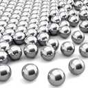 PAGOW 125PCS Paint Mixing Balls Nail Polish 316 Stainless Steel Bearing Balls, 4mm/apr. 0.16