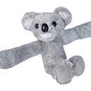 Wild Republic Huggers, Koala Plush Toy, Slap Bracelet, Stuffed Animal, Kids Toys, 8", Model:21093