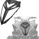 XUTVOTOR Front Fascia Radiator Cover for Yamaha Raptor, Durability Plastic Panel Front Grill Hood for Yamaha Raptor 700 700R 2013-2025 Accessories, Replacement OEM #1PE-F3391-60-00