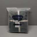 MooMee Bedding Duvet Cover Set 100% Washed Cotton Linen Like Textured Breathable Durable Soft Comfy (Solid Forest Green, King 104"x90")