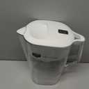 Amazon Basics 10-Cup Pitcher with Filter Compatible with Brita Water Filter Pitcher for Clean, Crisp Water, WQA and NSF Certified, Made in Europe