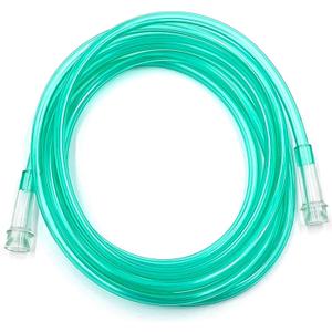 ResOne 5pk 14Ft Oxygen Supply Tubing, Crush Resistant, Standard Connectors for Nasal Cannulas - Green