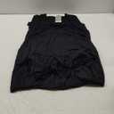 Smallshow Women's Maternity Nursing Dresses Split Long Dress for Breastfeeding (X-Large, Black)