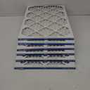 Aerostar 16x25x1 Air Filter MERV 11 (For Allergies, Dust, Lint, Mold, Pet Dander, Smoke & Smog) - Electrostatic MPR 1000 - 1200 & FPR 7 - Pleated HVAC AC Furnace Air Filters - Pack of 6