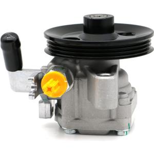 Chefull 21-5440 Power Steering Pump with Pulley for 2004 2005 2006 2007 2008 2009 for Kia Spectra5, 2005-2010 for Kia Sportage, 2005-2009 for Hyundai Tucson, OE-Quality New Power Assist Pump