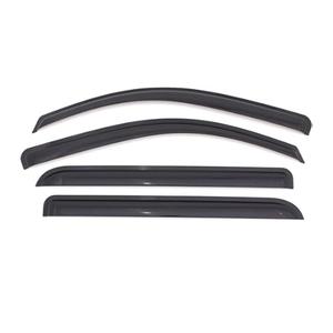 Auto Ventshade [AVS] In-Channel Rain Guards For 2009 - 2024 Dodge Ram 1500 (19-24 Classic Body Only); 2010-2025 Ram 2500 & 3500 MEGA/CREW CAB ONLY | Window Vent Visors, 4 pcs. - Smoke | 194109