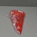 Leadseals(R) 100 Plastic Tamper Seals, Zip Ties for Fire Extinguishers Pull Tite Security Tags Numbered Disposable Self-Locking Tie 250mm Length (Red)