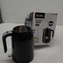 SULIVES Electric Kettle, 1.7L Stainless Steel Tea Kettle with Temperature Gauge, 1500W Water Boiler with LED Light, BPA-Free, Auto Shut-Off and Boil-Dry Protection, Black