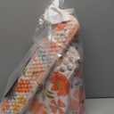 iLeadon Large Desk Mat, Ergonomic Mouse Pad and Keyboard Wrist Rest, Anti Slip Desk Mat Set with Keyboard Wrist Pad, Smooth Large Mouse Pad Gaming for Home Woman (Flower)