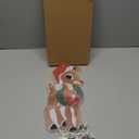 12IN Rudolph The RED Nosed Reindeer Lighted Holiday Christmas Window DÉCOR with Suction Cup for Hanging