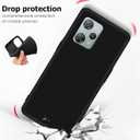 Case for Blackview A53/Blackview A53 Pro Phone Case - Frosted Black Thin Soft Silicone Phone Case Shockproof Full Body Protective Bumper Cover for Blackview A53 Pro Case (6.5") - Black