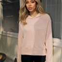 Women Hoodies Sweatshirts Casual Loose Pullover Tops Long Sleeve Fall Shirts Fashion Clothes OneSize (Yellow)