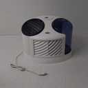 AIRCARE Evaporative Humidifier, 120 V, 4-Speed, 1000 sq-ft Coverage Area, 2 gal Tank, Digital Control Blue/White