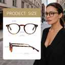 Classic Round Reading Glasses for Women Men - Heritage - Blue Light Blocking Lenses
