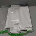 Oterri File Organizer, 2 Packs Large Storage Box, Cardboard File Folder Organizer, Collapsible File Box for Hanging File Folders Letter Size, Portable Filing Organizer with Handle (Black, Letter Size - 2 Packs-Large)