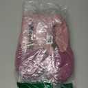 COFACE Women's Memory Foam House Slippers Arch Support Moccasin Winter Shoes Ladies Warm Fuzzy Faux Fur Collar With Indoor Outdoor Rubber Sole (9, Pink)