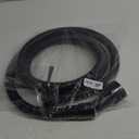 10 Foot Long Dust Collection Power Tool Hose Kit with 2 Fittings Universal for Multiple Tools & Vacuums