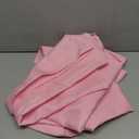 sancua Square Tablecloths 54x54 Inch, 2 Pack - Pink Fabric Table Cloth for Square or Round Tables, Washable Polyester Table Cover for Dinner, Holiday Party, Decorative Display Tables