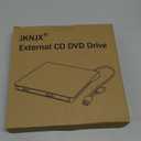 External DVD Drive USB 3.0 Type-C CD Burner Portable CD +/-RW Drive DVD Player for ROM Rewriter Burner Compatible with Laptop Desktop PC Windows MacBook Linux Mac OS