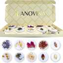 Anovina Wax Melts Gift Set Strong Scented Soy Wax Melt Natural Plant Based Candle Melts Highly Scented Valentines Day Gifts for Women, Wife, mom and Girlfriend