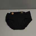 Wacoal Women's Understated Cotton Brief Panty (XX-Large, Black)