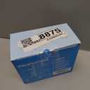 iClever BTH12 Kids Bluetooth Headphones,Colorful LED Lights Kids Headphones Wireless,74/85dBA Safe Volume,85H Playtime,Fast Charging,Bluetooth 5.2,Over Ear,Built-in Mic for iPad/Tablet/Airplane,Blue