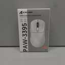 ATTACK SHARK X3 Wireless Gaming Mouse, 49g Ergonomic Computer Mouse, Triple Modes PAW3395 26K DPI Optical Sensor, 200h Battery Life, Programmable Buttons, Gaming Accessories for PC/Laptop/Mac(Orange)