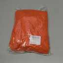 Allimy Womens Long Sleeve Hollow Out Crochet Crewneck Knitted Top Blouses Cover Up (Orange, XXL)