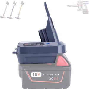 Dyson V8 Battery Adapter for Milwaukee M18 18V Battery Convert to for Dyson V8 SV10 Animal Motorhead Handheld Vacuum Cleaner Converter (only Adapter)