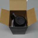 TrendPlain 16oz/470ml Glass Olive Oil Sprayer for Cooking  2 in 1 Olive Oil Dispenser Bottle for Kitchen Gadgets and Air Fryer Accessories, Salad, BBQ - Black