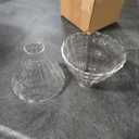 2pcs Glass Funnel Pour Over Coffee Filters,Coffee Drippers