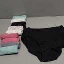 Hanes Womens Cotton briefs underwear, 10 Pack Hi Cut Assorted 1, 8 US