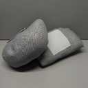 Momcozy Portable Pregnancy Pillow  W Shaped Maternity Support for Side Sleepers, Adjustable Travel Wedge Pillow for Back, Belly, and Hip Relief, Ideal for Pregnant Women, Deep Grey (Regular, Gray)