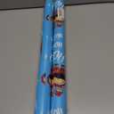 2 x Vnaaem Funny Christmas Wrapping Paper Roll - 17 Inches X 33 Feet - for Adult Women Men - Reversible Holiday Wrapping Paper Blue Naughty Santa Stripe Pattern Great for Holiday