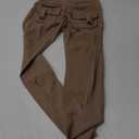 Women's Legging Pants,High-Waisted Leggings, Soft Opaque Skinny Belly Control Pants Running, Cycling, Yoga Pockets (Medium, Coffee)