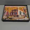 Autumn in The Neighborhood 1000 Piece Puzzle from Galison - 27" x 20" Beautifully Illustrated Puzzle from Joy LaForme, Thick & Sturdy Pieces, Challenging Activity for Adults, Unique Gift Idea!