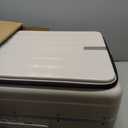 Hanke 26 Inch Large Luggage Suitcase Top Opening Aluminum Frame Travel Luggage Hard Shell Suitcases with Wheels for Woman Men.(Ivory white)