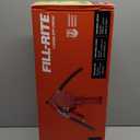 Fill-Rite FR112 Fuel Transfer Rotary Hand Pump w/ Discharge Hose, Straight Spout, Vacuum Breaker, & Suction Pipe