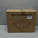 Wood Stove Steamer, Cast Iron Fireplace Humidifier, 2.4 Quart Capacity, Pumpkin Wood Stove and Fireplace Accessories for Decoration and Gifts