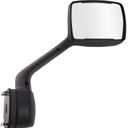 Lynol Passenger Right Side Chrome Housing Manual Hood Mirror Assembly Replacement Compatible With 2010+ Kenworth T680 2010+ Peterbilt 579 587 Fits L59-6003-200