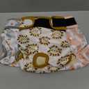 Langsprit Washable Female Dog Diapers (3 Pack) - Doggie Reusable Dog Diapers for Doggy Puppy Female in Period - Highly Absorbent Dog Heat Panties (Medium,Rabbit, Owl, Lion)