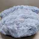 EHEYCIGA Soft Cat Couch Bed for Indoor Cats, Fluffy Small Dog Bed with Removable Washable Cover, Bolster Pet Sofa, Waterproof and Non-Slip, 26" x 26"x 8", Black