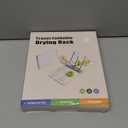 YOTIME Baby Bottle Drying Rack with Drainer, Foldable & Space Saving Drying Rack for Baby Bottles, Nipple and Accessories, White