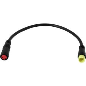 1x/2x M8 Electric Bike Extension Cable Brake 3Pin Male to 2Pin Female Waterproof Plug Converter Suitable for Ebike Brake, 16cm