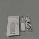 2025 Upgraded Airplane Bluetooth 5.4 Transmitter with aptX Adaptive, ElecMoga Airplane Travel Essentials Supports 2 AirPods or Headphones, 2-in-1 AUX Wireless Transmitter Receiver for TV, Car, White