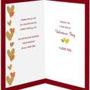 4 x Funny Valentine's Day Card for Wife, Romantic Wife Valentines Day Gifts from Husband, Sweet Valentines Card for Women Her (FY-351)